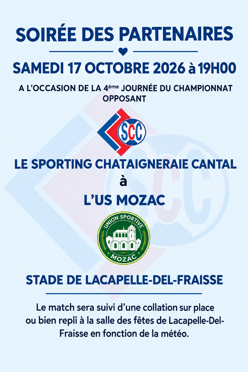 SOIREE DES PARTENAIRES