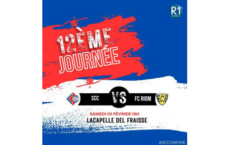 SAMEDI 3 FEVRIER 2024 - SCC 1 /RIOM
