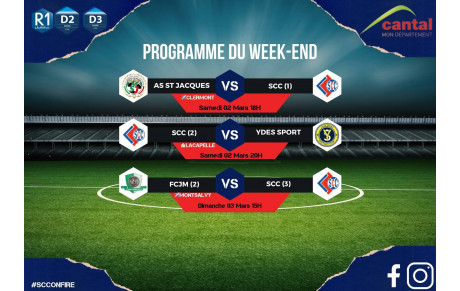 RENCONTRES DES 2 ET 3 MARS 2024
